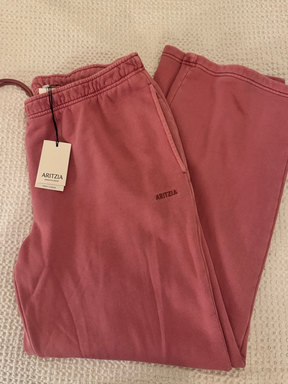 Aritzia Womens Dusty Rose Joggers
